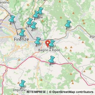 Mappa Via della Nave A Rovezzano, 50012 Bagno A Ripoli FI, Italia (5.25167)