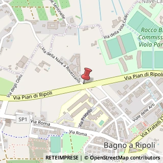 Mappa Via Pia, 50012 Bagno a Ripoli, Firenze (Toscana)