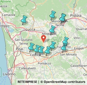 Mappa Via del Serezza Vecchio - Loc, 55012 Capannori LU, Italia (13.77)