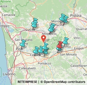 Mappa Via del Serezza Vecchio - Loc, 55012 Capannori LU, Italia (12.58714)