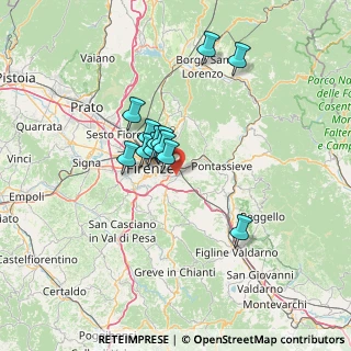 Mappa Via Pian di Ripoli, 50012 Bagno A Ripoli FI, Italia (10.51417)