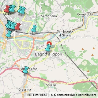 Mappa Via Pian di Ripoli, 50012 Bagno A Ripoli FI, Italia (3.74176)
