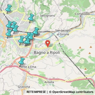 Mappa Via Pian di Ripoli, 50012 Bagno A Ripoli FI, Italia (2.79929)