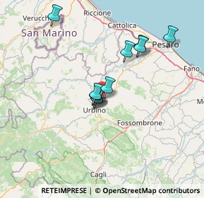 Mappa Via Pasquale Mazzacchera, 61029 Urbino PU, Italia (10.93182)