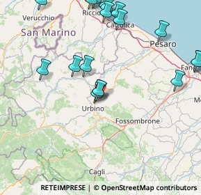 Mappa Via Pasquale Mazzacchera, 61029 Urbino PU, Italia (20.84474)