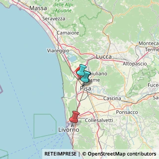 Mappa VI O. Rinuccini, 56017 San Giuliano Terme PI, Italia (43.93273)
