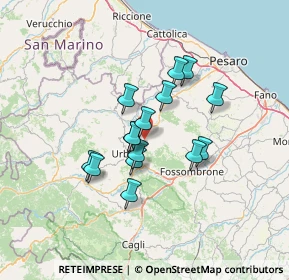 Mappa Via S. Tommaso, 61029 Urbino PU, Italia (10.44333)