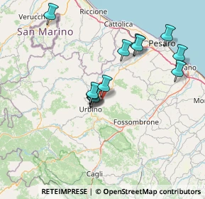 Mappa Via S. Tommaso, 61029 Urbino PU, Italia (13.15077)