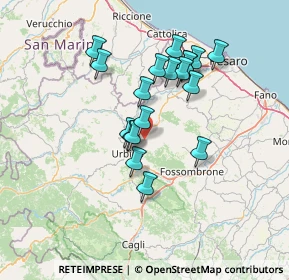 Mappa Via S. Tommaso, 61029 Urbino PU, Italia (12.17579)