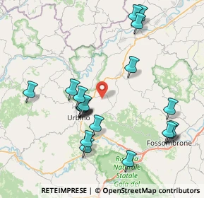 Mappa Via S. Tommaso, 61029 Urbino PU, Italia (8.4835)