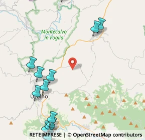 Mappa Via S. Tommaso, 61029 Urbino PU, Italia (6.38733)