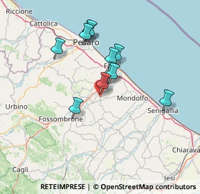 Mappa Via Cerbara, 61038 Piagge PU, Italia (12.17818)
