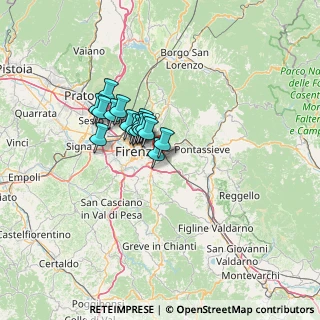 Mappa Via Giacomo Matteotti, 50012 Bagno A Ripoli FI, Italia (8.975)