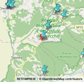 Mappa SP 8 della Val di Nievole, 56029 Santa Croce sull'Arno PI, Italia (3.597)
