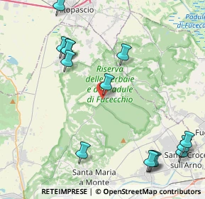 Mappa SP 8 della Val di Nievole, 56029 Santa Croce sull'Arno PI, Italia (5.40571)