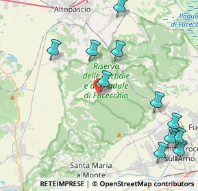 Mappa SP 8 della Val di Nievole, 56029 Santa Croce sull'Arno PI, Italia (5.31818)