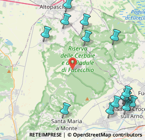 Mappa SP 8 della Val di Nievole, 56029 Santa Croce sull'Arno PI, Italia (5.88214)