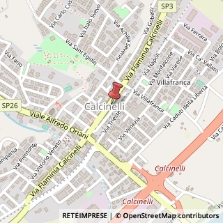 Mappa Via Flaminia, 125, 61030 Saltara, Pesaro e Urbino (Marche)