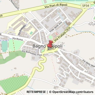 Mappa Via Giacomo Matteotti, 9, 50012 Bagno a Ripoli, Firenze (Toscana)