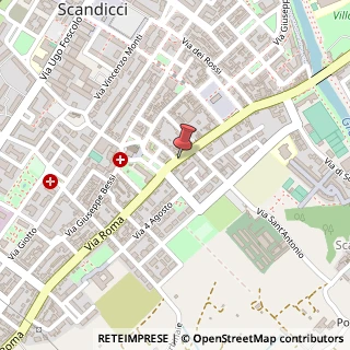Mappa Via Roma, 27, 50018 Scandicci, Firenze (Toscana)