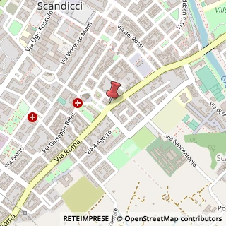 Mappa Via Roma, 32, 50018 Scandicci, Firenze (Toscana)
