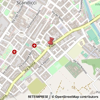 Mappa Via Roma,  37, 50018 Scandicci, Firenze (Toscana)