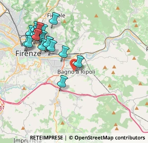 Mappa Via Romualdo Pizzi, 50012 Bagno A Ripoli FI, Italia (4.41)