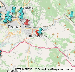 Mappa Via Romualdo Pizzi, 50012 Bagno A Ripoli FI, Italia (6.78538)