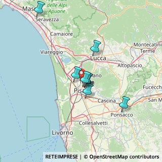 Mappa 56017 Pisa PI, Italia (20.78091)