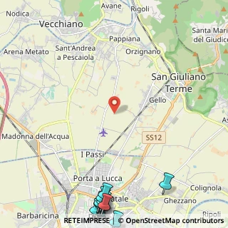 Mappa 56017 Pisa PI, Italia (3.99091)