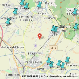 Mappa 56017 Pisa PI, Italia (3.55933)