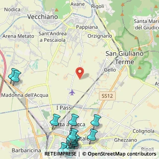 Mappa 56017 Pisa PI, Italia (3.82063)