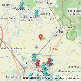 Mappa 56017 Pisa PI, Italia (3.79429)