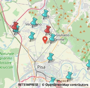 Mappa 56017 Pisa PI, Italia (5.36929)