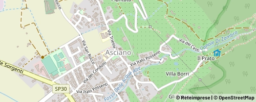 Mappa San Giuliano Terme