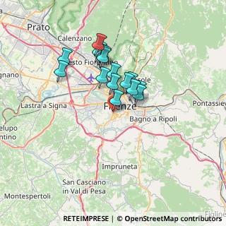 Mappa Porta Romana, 50125 Firenze FI, Italia (5.57875)