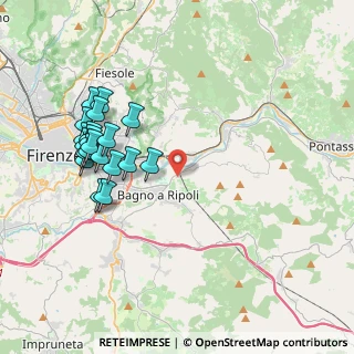 Mappa Strada Comunale Rimaggio, 50012 Bagno a Ripoli FI, Italia (4.2885)