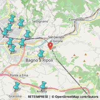 Mappa Strada Comunale Rimaggio, 50012 Bagno a Ripoli FI, Italia (3.42727)