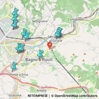 Mappa Strada Comunale Rimaggio, 50012 Bagno a Ripoli FI, Italia (2.685)