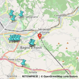 Mappa Strada Comunale Rimaggio, 50012 Bagno a Ripoli FI, Italia (2.76083)
