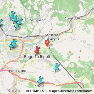 Mappa Strada Comunale Rimaggio, 50012 Bagno a Ripoli FI, Italia (3.52818)