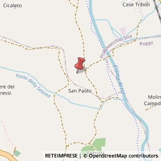 Mappa Via San Paolo, 2A, 52018 Barberino Val d'Elsa, Firenze (Toscana)