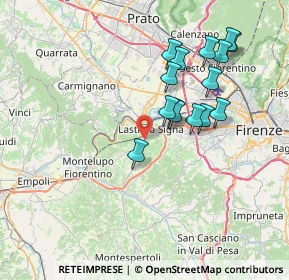 Mappa 50055 Lastra a Signa FI, Italia (7.10133)
