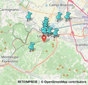 Mappa 50055 Lastra a Signa FI, Italia (2.77273)