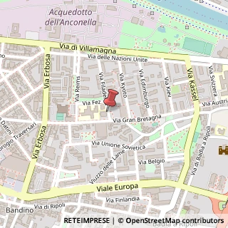 Mappa Via Filadelfia,  21, 50126 Firenze, Firenze (Toscana)