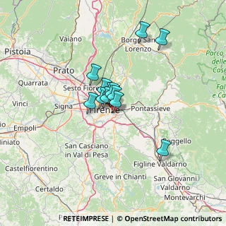 Mappa Via del Bandino, 50126 Firenze FI, Italia (9.045)