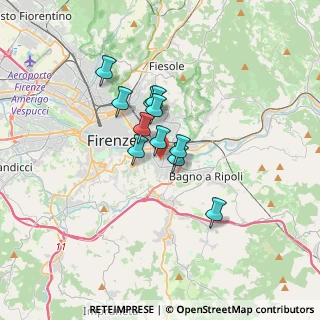 Mappa Via del Bandino, 50126 Firenze FI, Italia (2.29273)