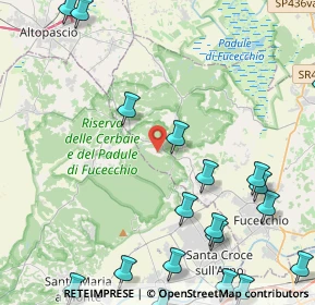 Mappa Via Romana Lucchese, 50054 Fucecchio FI, Italia (6.4705)