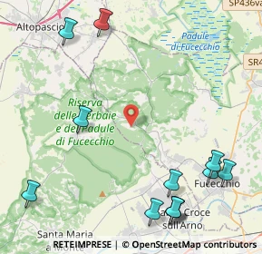 Mappa Via Romana Lucchese, 50054 Fucecchio FI, Italia (6.025)