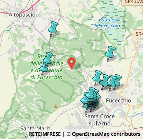 Mappa Via Romana Lucchese, 50054 Fucecchio FI, Italia (4.4065)